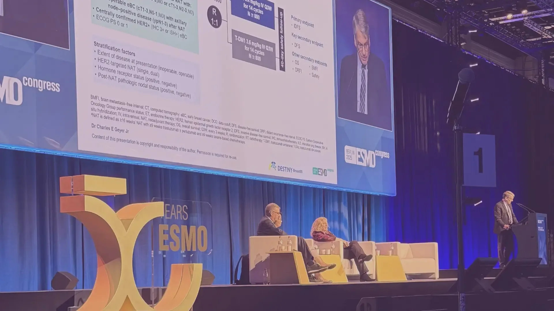 Trastuzumeb deruktekan na ESMO25